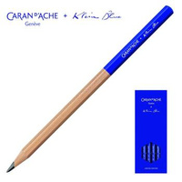 Zestaw ołówków grafitowych Caran d`Ache Klein Blue HB 4 sztuki