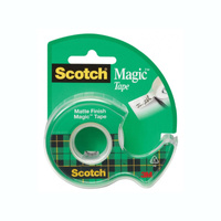 Taśma klejąca matowa Scotch Magic na podajniku 19mm x 7.5m
