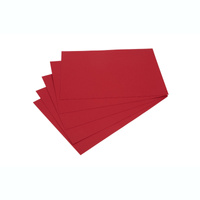 Papier samoprzylepny A4 czerwony Kreska