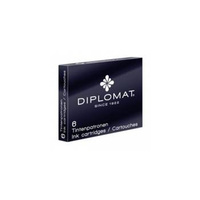 Naboje do pióra Diplomat czarny