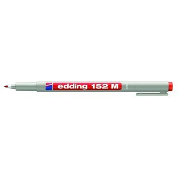 Pisak zmywalny Edding do folii 1mm czerwony