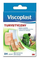 Zestaw plastrów Viscoplast turystyczny 24 sztuki