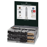 Ołówek Faber Castell Grip 2001 HB mix display 252szt