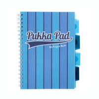 Kołozeszyt B5 w kratkę Pukka Pad Project Book Vogue niebieski