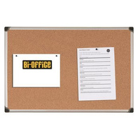 Tablica korkowa 60x45 w ramie aluminiowej Bi-Office
