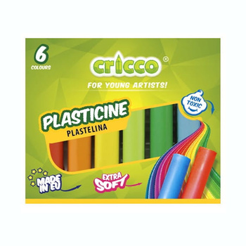 Plastelina Lambo School 6 kolorów