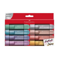 Zakreślacz metaliczny Faber Castell 8 kolorów