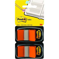Zakładki indeksujące Post-it 3M 25x43mm pomarańczowe 680-O2