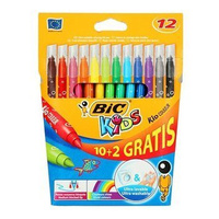 Flamastry Bic KidsCouler 10+2