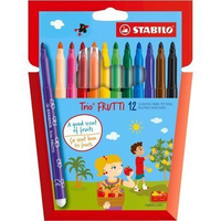 Flamastry Stabilo Trio Frutti 12 kolorów