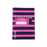 Zeszyt Pukka Pad A5 w kratkę 60 kartek Flex Navy różowy
