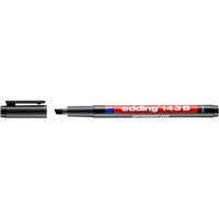 Foliopis Edding OHP - rozmiar B 1-3 mm końcówka ścięta czarny
