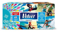 Chusteczki higieniczne Velvet Trendy celulozowe 3 warstwowe 120 listków