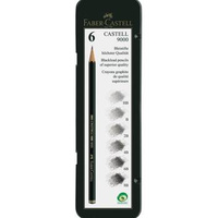 Ołówek Faber Castell 9000 -  6 sztuk