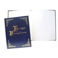 Księga pamiątkowa Warta A4 granatowy