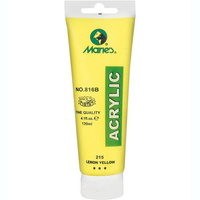 Farba akrylowa Maries 120ml żółta