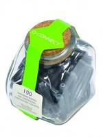 Naboje do pióra Q-Connect w słoiku