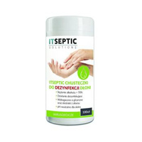 Chusteczki do dezynfekcji dłoni Itseptic w dużej tubie