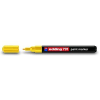Marker lakierowy Edding końcówka okrągła 1-2mm żółty