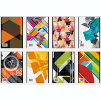 Blok biurowy A5 w kratkę, 100 kartek Interdruk