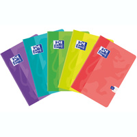 Zeszyt Oxford A5 16 kartek linia podwójna kolorowa Sweet