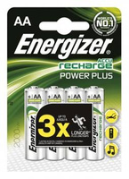 Baterie Energizer akumulatorki AA/4 2000mAh Power Plus - 4 sztuki