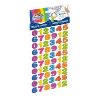 Naklejki wypukłe Cyfry z konturem Fiorello GR-NP138