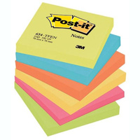 Karteczki samoprzylepne 76x76mm Post-it paleta energetyczna 654TFEN