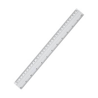 Linijka aluminiowa 30 cm Grand GR-112-33