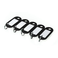 Zawieszki do kluczy Q-Connect 100 sztuk czarny