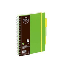 Kołobrulion Notobook A5 100 kartek w kratke Grand zielony