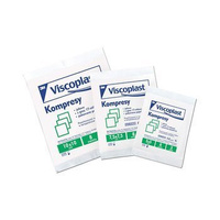 Jałowe kompresy gazowe Viscoplast 5 x 5cm bawełniane