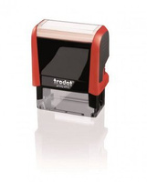 Pieczątka Printy 4912 czarny wkład 47x18mm czerwony