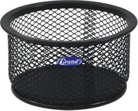 Pojemnik na spinacze Grand GR-010 Vip metalowy czarny