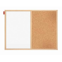 Tablica magnetyczno korkowa 60x40 cm Duo Memobe