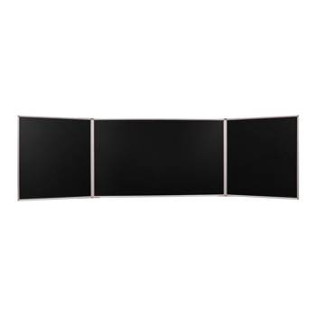 Tablica kredowo magnetyczna 170x100 cm czarna Memoboards