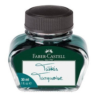Atrament do pióra Faber Castell 30ml turkusowy