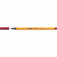 Cienkopis Stabilo Point 88  ciemny czerwony