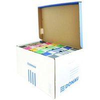 Pudło archiwizacyjne Donau zbiorcze wzmocnione niebieskie