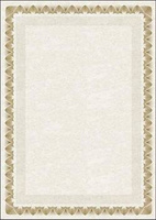 Papier do dyplomów A4 170g złote arkady Argo