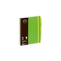 Kołobrulion Notobook A4 100 kartek w linie Grand zielony
