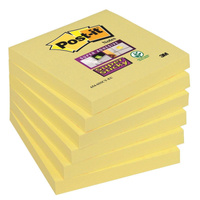 Karteczki samoprzylepne 76x76mm Post-it Super Sticky 654-S