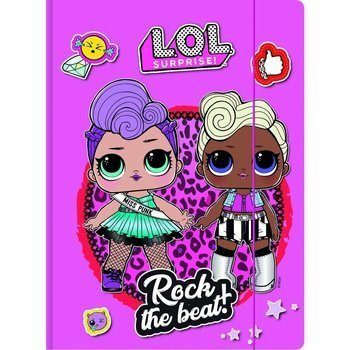 Teczka z gumką LOL A4