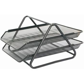 Szuflady na dokumenty A4 metalowe Profice 2 szt czarny