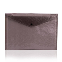 Teczka kopertowa na zatrzask Panta Plast Tai Chi A4 czarny