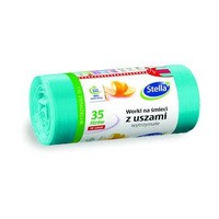 Worki na śmieci z uszami Stella 35l
