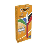 Długopis automatyczny Bic 4 Colours Shine Red