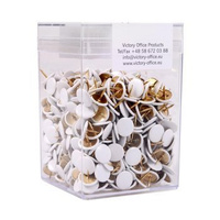 Pinezki Victory Office OP6H białe /a`750/