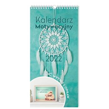 Kalendarz wieloplanszowy motywacyjny 22x46cm Interdruk