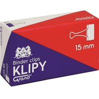 Klipsy biurowe 15mm Grand a`12